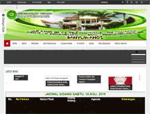 Tablet Screenshot of pa-banyuwangi.go.id